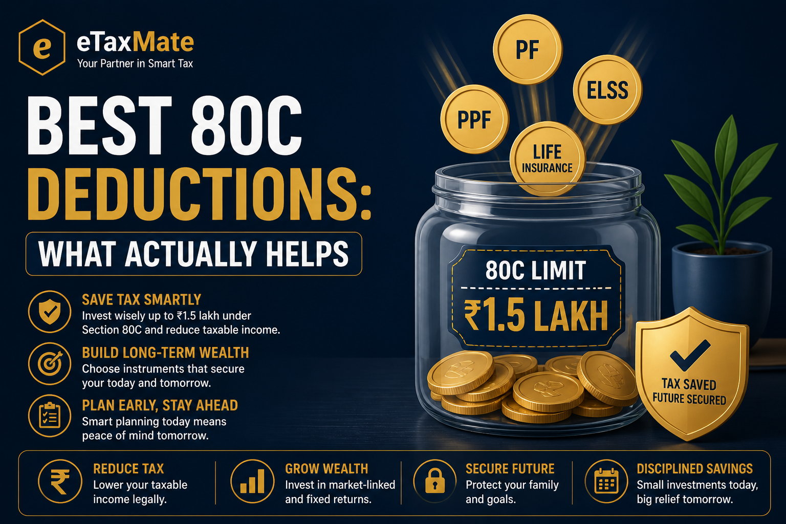 Best 80C Deductions: What Actually Helps Salaried Taxpayers Before Filing